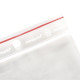 Sachet plastique MINIGRIP à bandes 40 mm x 60 mm - 60µ