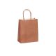 Sac kraft terra poignées torsadées 18 x 8 x 22 cm