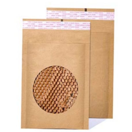 Lot de 100 pochettes matelassées kraft Jovimail 240 x 340 mm