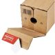 Tube d'expédition carton carré fermeture adhésive ColomPac® 108 x 108 x 1008 mm
