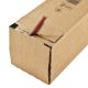 Tube d'expédition carton carré fermeture adhésive ColomPac® 108 x 108 x 1008 mm