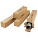 Tube d'expédition carton carré fermeture adhésive ColomPac® 108 x 108 x 1008 mm