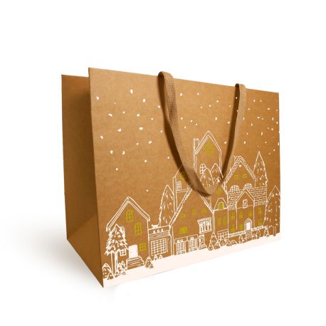 Sac luxe Sylvestre 190g - 25 x 10 x 22 cm