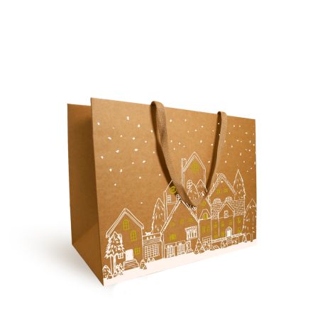 Sac luxe Sylvestre 190g - 20 x 10 x 17 cm