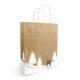 Sac kraft brun Biscuit 90g - 23 x 12 x 30 cm