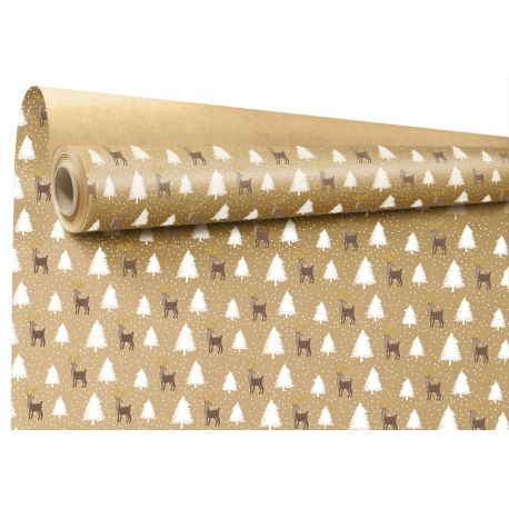 Rouleau papier kraft brun Tino 60g 0,69 x 50 m 