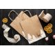 Sac kraft brun Biscuit 90g - 23 x 12 x 22 cm