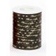 Bolduc plaisir d'offrir or/noir - 10 mm x 250 m