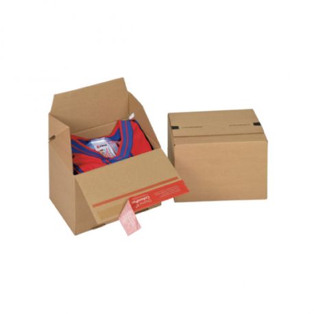 Caisse EUROBOX Fond auto Simple cannelure 195 x 145 x 90 mm 