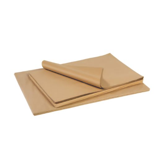 Paquet 125 Feuilles Kraft 80x120cm Kraft 90gr/m²