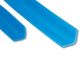Profilé Mousse en L 50x50x7mm Bleu 2 Mètres
