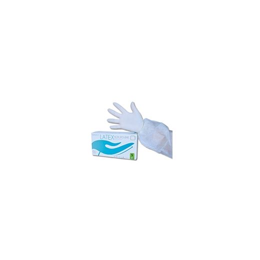 Boite de 100 Gants Latex Taille M Non-Poudrés