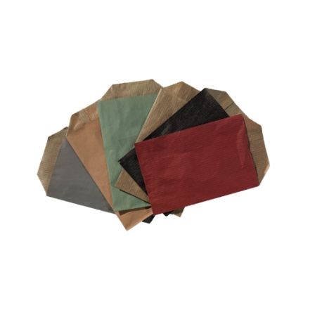 250 sachets kraft sans soufflet Vergé  50gr  80x120 mm Kraft