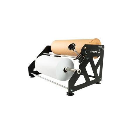 Dévidoir pour 2 rouleaux de papier nid d abeille 600 x  383,5 x 335 mm